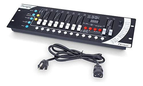 Controlador De Luz Pknight Dmx, Consola De Iluminación Dmx D 0