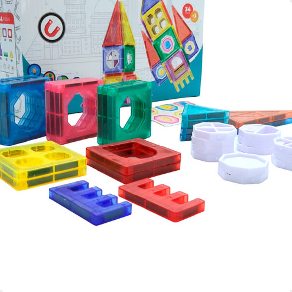 Magnetic Sheet Bloques Magneticos Para Niños 34 Piezas P 1