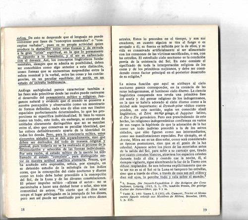 Mito Y Lenguaje De Ernst Cassirer 1
