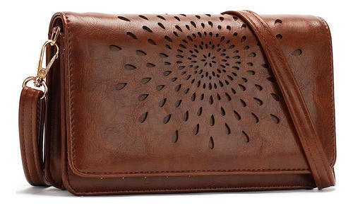 Bolsos Cruzados Pequeños Multifuncion Marron 0