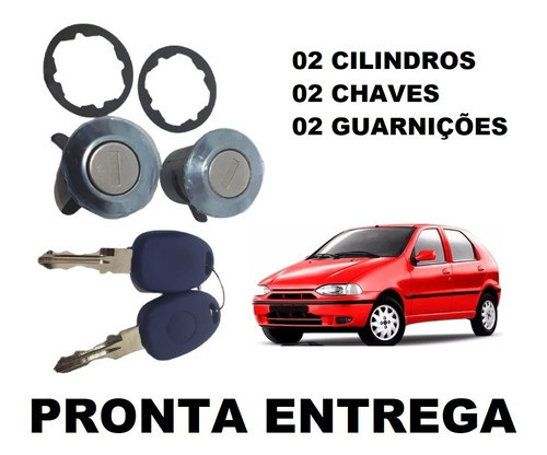 Cilindro Tambor Miolo Porta Chave Azul Palio 1999 2000 2001 1