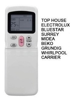 Control Remoto Aire Acondicionado Split Top House Electrolux 1