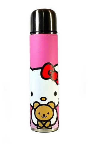 Equipo De Mate Completo Hello Kitty Cuero Set Kit Matero 1