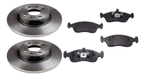 Kit Discos Y Pastillas Freno Fiat Cronos 1.0 0
