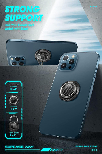 Supcase Soporte De Anillo P/ Teléfono Celular 360 Magnetico 1
