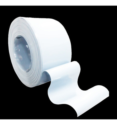 Cortina Pvc Branca Para Câmara Fria 2,20 X 0,90 Sobreposta 1