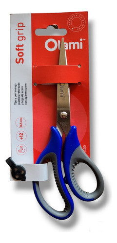 Tijera Oficina Multiuso 16.5 Cm Soft Grip Hoja De Acero Inox 0