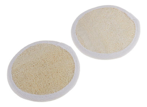 Esponja De Banho Esfoliante De Bucha Natural 5 Peças 1