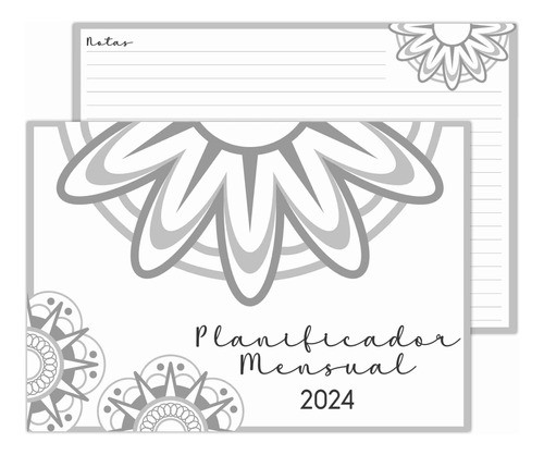 Calendario Planificador 2024 Kit Imprimible A4 - Pdf 0