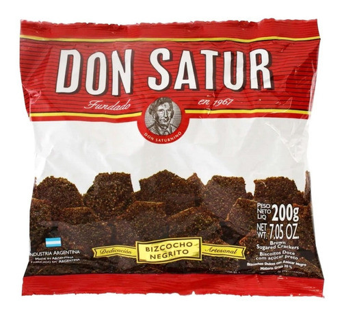 Bizcochos Don Satur Negrito 200 Grs X 3 Unidades 0