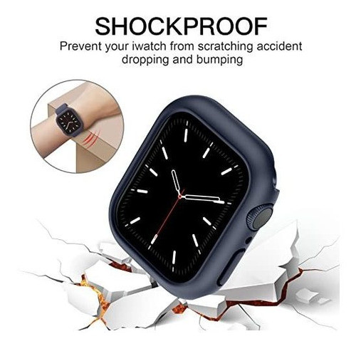 Funda Para Apple Watch Series 7 41mm Azul Recoppa 1