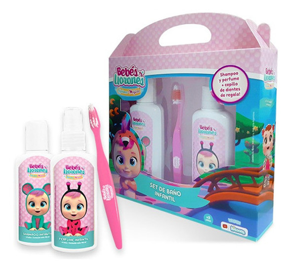 Set De Baño Cry Babies Shampoo+perfume + Cepillo De Dientes 0 Set De Baño Cry Babies Shampoo+perfume + Cepillo De Dientes 0