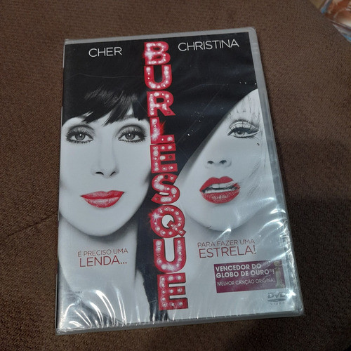 Dvd Burlesque Cher E Christina Aguilera Novo Lacrado 0