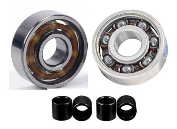 Rolamento Abec 15 Skate Longboard Ou Patins + Espaçadores 1