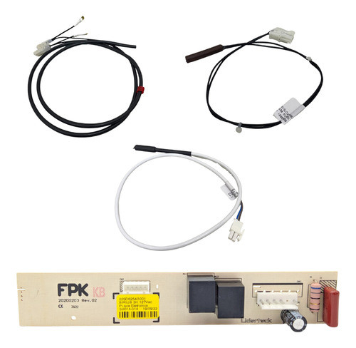 Kit Placa Sensor Fusível Resistencia Dreno Continental 110v 0