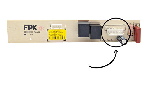 Kit Placa Sensor Fusível Resistencia Dreno Continental 110v 1