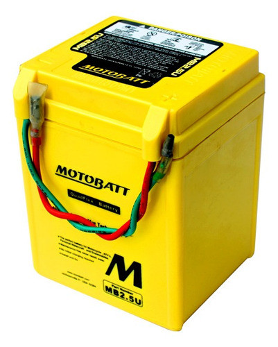 Bateria Motobatt Gel 12v 2.5 Ah Mt2.5l=yb2.5-c=yb2.5-l 1
