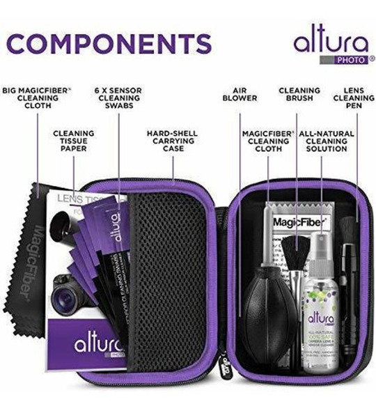 Altura Foto Kit De Limpieza Profesional Aps-c Dslr Camaras S 1