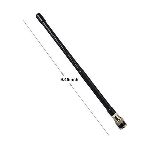 Hys 27mhz Antena Bnc De Mano Radio Bidireccional 9.45 Pulgad 1