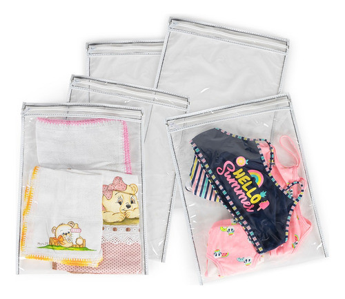 Kit Organizadores Beatriz Baby Enxovais 6 Unidades Branco 0
