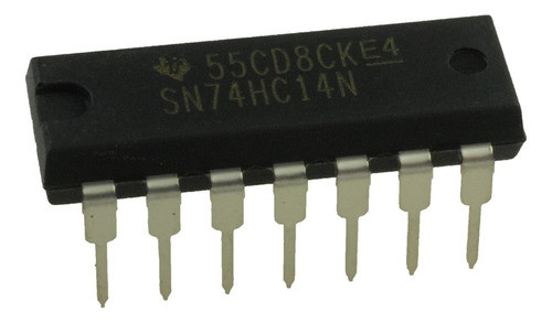 Circuito Integrado Sn74hc14n 74hc14n 74hc14  Dip14 0