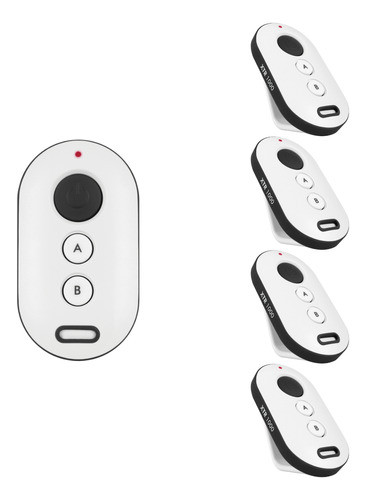 Kit 5 Controles Remoto Xtr 1000 Branco/preto Intelbras 0