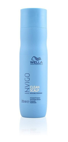 Shampoo Clear Scalp 250ml - Wella Invigo Anti Caspa Y Grasos 0