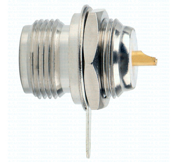 Conector Hembra N Chasis Soldar Fact. Cuot. 0 Conector Hembra N Chasis Soldar Fact. Cuot. 0