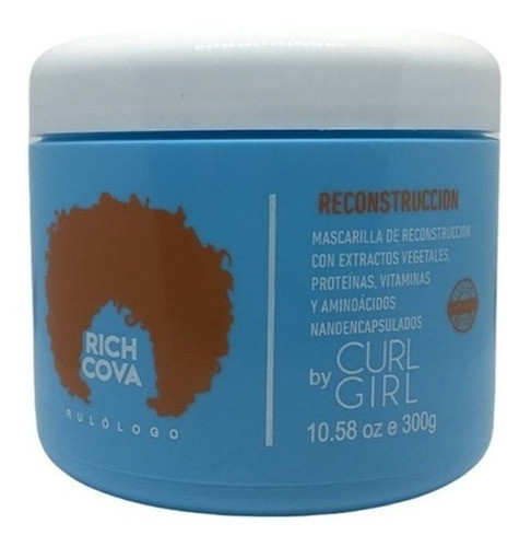 Curl Girl Mascarilla De Reconstruccion Rich Cova X300grs 0