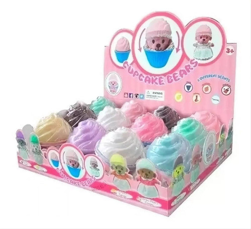 Cupcake Bears Grande Osito Sorpresa Con Aroma Sharif Express 0
