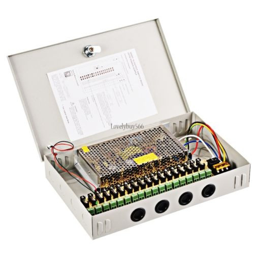 Fusible De Seguridad De 18 Puerto De Canal Salida 12v Dc Cct 0