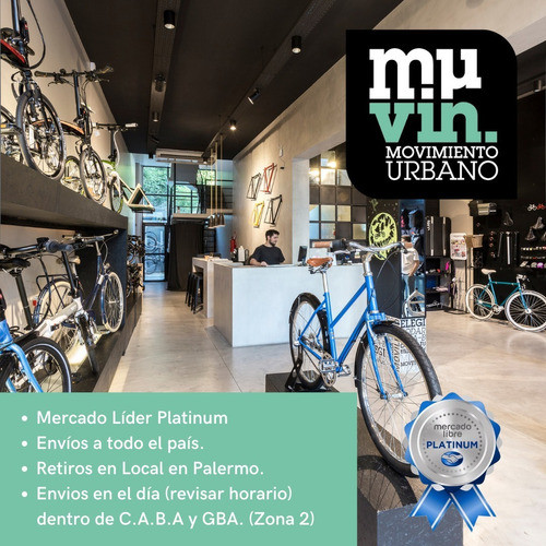 Manubrio Riser Bicicleta Ø1-1/4  31,8 700 Mm Aluminio Mti 1