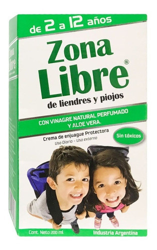 Zona Libre Crema De Enjuague Protectora X 200 Ml 0