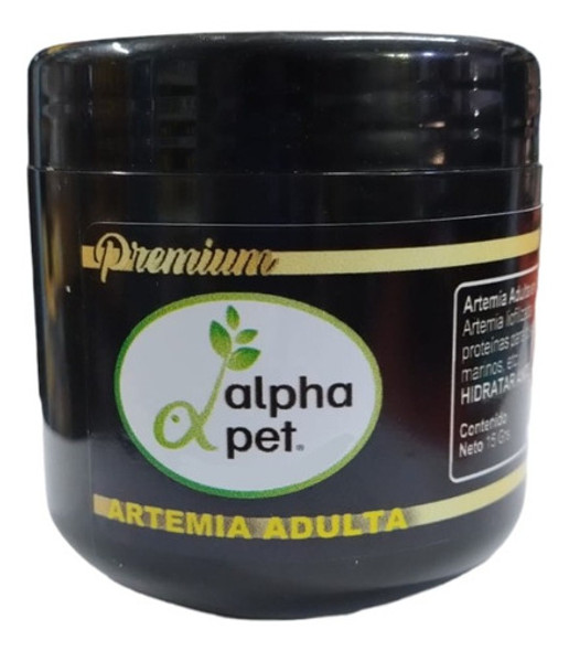 Alpha Pet Artemia Adulta 15g Premium Cubos Alimento Peces 1