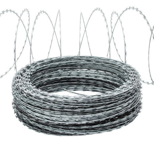 Rollo De Alambre Concertina Doble De 45cm X 10mt 0