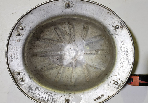 Casco Vintage Mcdonald Metal Aluminio Hard Hat 1