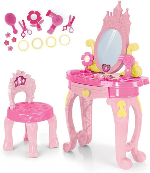 Brinquedo Penteadeira Princesas Com Acessórios Xplast 3117 0