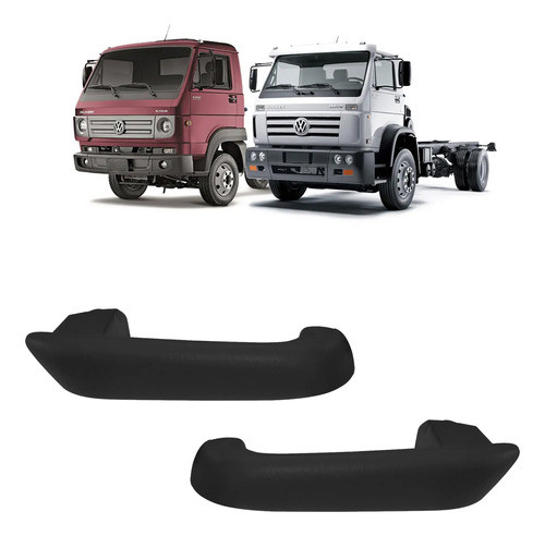 Par Apoio Puxador Porta Caminhão Vw Worker Delivery Titan Pt 0