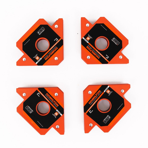 Escuadra Magnetica Soldar Herrero 75mm 11kg Hamilton X 4 Un. 0