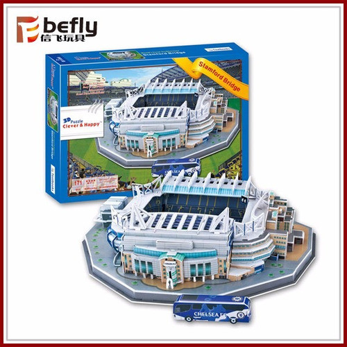 Puzzles 3d Para Armar. Maquetas De Estadios De Futbol 0
