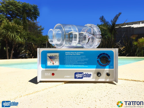 Clorador De Sal Just Chlor 100 Piscinas Hasta 50mil Litros 1