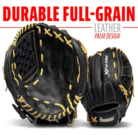 Luva De Beisebol Franklin Sports - Proflex Adult Baseball + 1