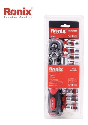 Juego Dados Llave Criquet Mano 1/2 Ronix 1