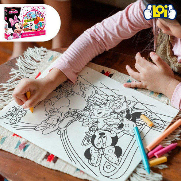 Pintor Mágico Minnie Didacta Con Crayolas Y Borrador Loi 1 Pintor Mágico Minnie Didacta Con Crayolas Y Borrador Loi 1
