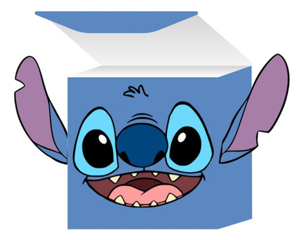 Caja Pequeña Imprimible De Stitch 0