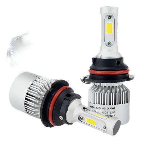 2 X 9004 Hb1 Led Linterna Conversión Kit Alta Baja Doble Ray 0