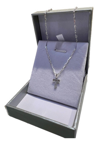 Cadenas De Niño Con Cruz Mini Y Grabado Láser Personalizado 0