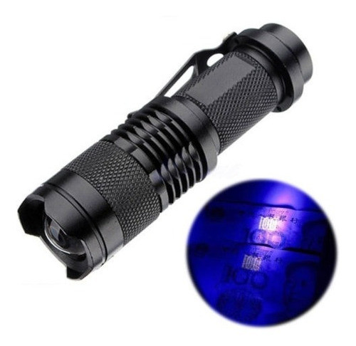 Linterna Ultra Violeta 395nm 5w Led De Alta Potencia Uv Lámp 0
