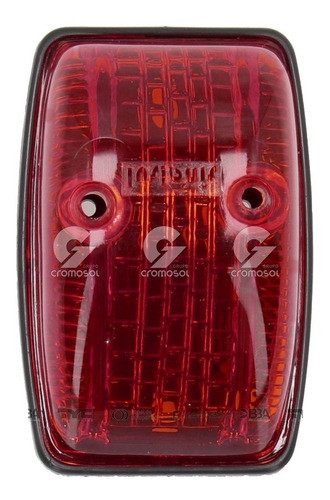 Faro Giro Guiño Lateral Camion 608 1975 A 1990 Rojo 0