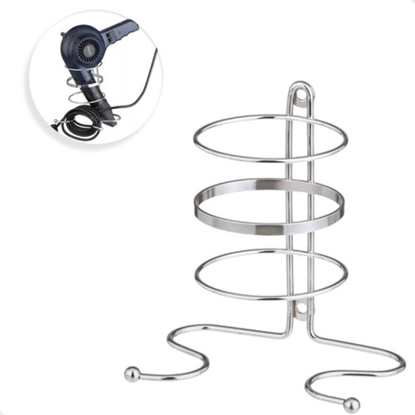 Suporte Para Secador De Cabelo Em Aço Cromado P/ Banheiro 0